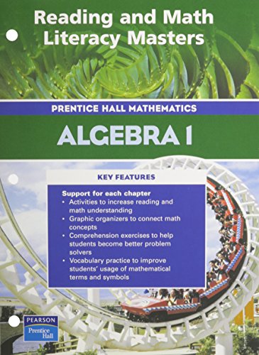 Stock image for Algebra 1: Reading and Math Literacy Masters (Prentice Hall Mathematics) for sale by Nationwide_Text