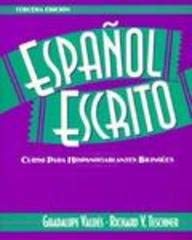Stock image for Espanol escrito: Curso para hispanohablantes bilingues for sale by HPB-Red