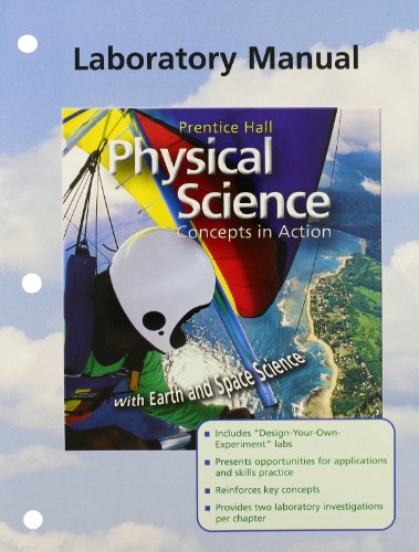 9780130699756: Physical Science: Concepts in Action, W/ Earth/Space Sci, Se Lab Man 2004