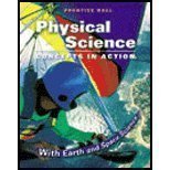 Imagen de archivo de Physical Science (Concepts in Action) a la venta por Booksavers of MD