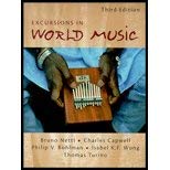 Stock image for Excursions in World Music: With 2 CD's for sale by a2zbooks