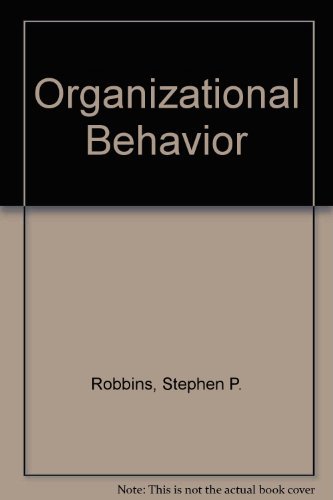 9780130700841: Organizational Behavior