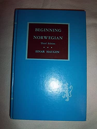 Stock image for Beginning Norwegian;: A grammar and reader, for sale by The Unskoolbookshop