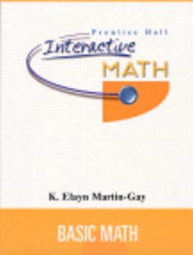 Stock image for Prentice Hall Interactive Math Basic Math Student Package for sale by dsmbooks