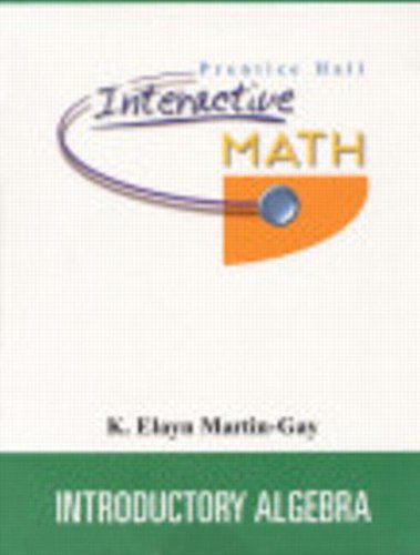 Stock image for Prentice Hall Interactive Math for Introductory Algebra Student Package for sale by Books Puddle