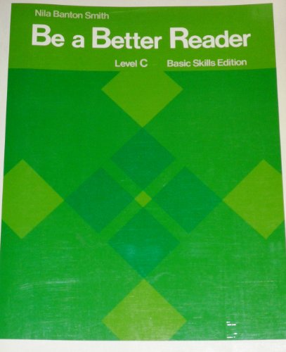 Stock image for Be a Better Reader (Level C) for sale by Your Online Bookstore
