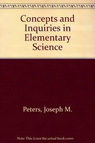 9780130743367: Concepts and Inquiries in Elementary Science