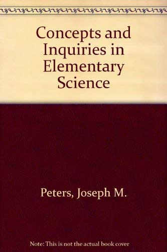 9780130743367: Concepts and Inquiries in Elementary Science and CD (4th Edition)