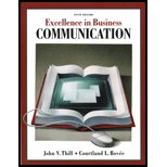 Imagen de archivo de Excellence in Busn Communication & Sg Pkg a la venta por Iridium_Books