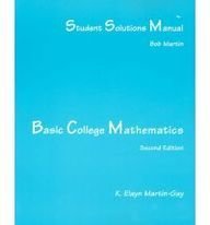9780130752222: Student Solutions Manual Standalone (Basic College Mathematics)