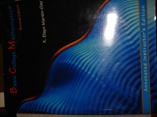 Stock image for Basic College Mathematics: Annotated Instructor's Edition for sale by ThriftBooks-Atlanta