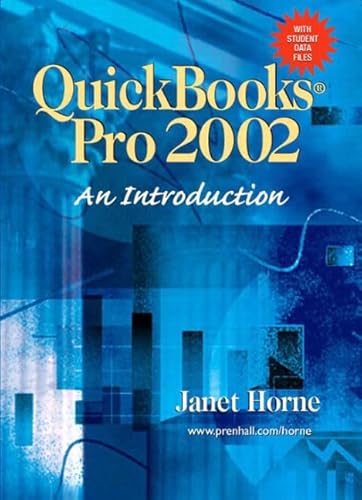 Stock image for Quickbooks Pro 2002: An Introduction for sale by dsmbooks