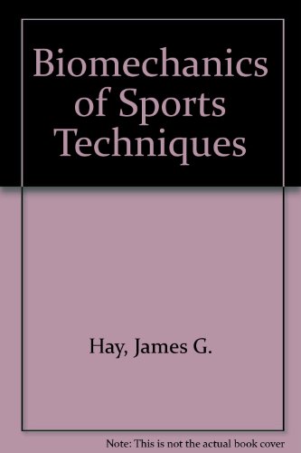 9780130778833: Biomechanics of Sports Techniques