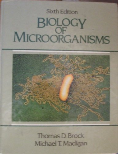 Beispielbild fr Biology of Microorganisms zum Verkauf von Better World Books