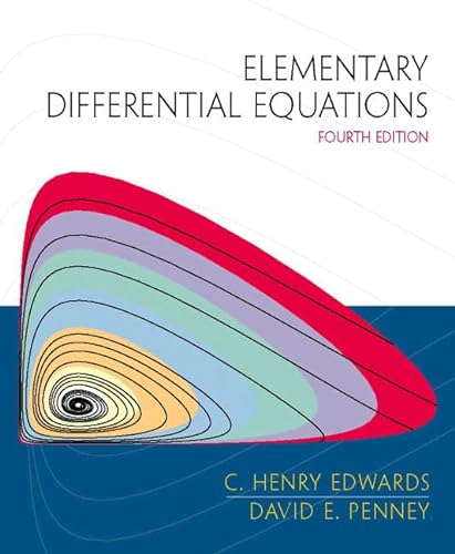 Stock image for Differential Equations: Computing and Modeling (2nd Edition) for sale by HPB-Red