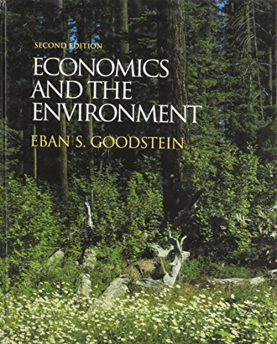 Beispielbild fr ECONOMICS AND THE ENVIRONMENT. zum Verkauf von Cambridge Rare Books