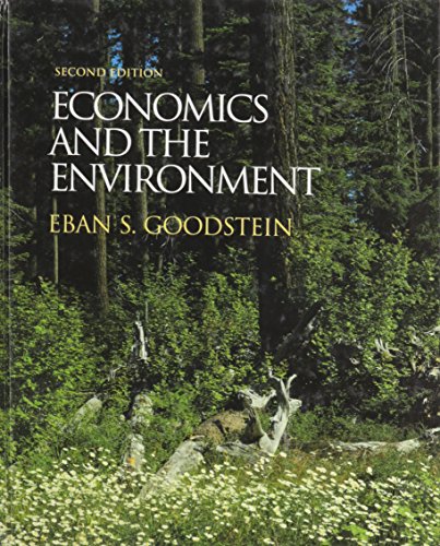 Stock image for ECONOMICS AND THE ENVIRONMENT. for sale by Cambridge Rare Books