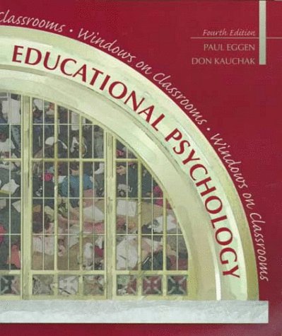 9780130800916: Educational Psychology: Windows on Classrooms (4th Edition)