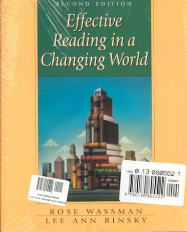 9780130805522: Effective Reading in a Changing World & Fall 1997 Nyt Human Sexuality Supplement Package