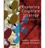 Imagen de archivo de Exploring Corporate Strategy: Text Only a la venta por AwesomeBooks