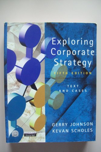 Imagen de archivo de Exploring Corporate Strategy: Text and Cases a la venta por Brit Books