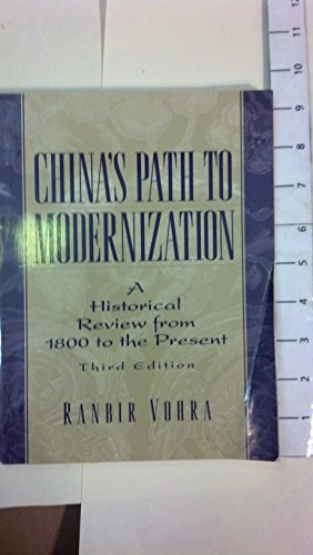 Beispielbild fr China's Path to Modernization: A Historical Review from 1800 to the Present (3rd Edition) zum Verkauf von BooksRun
