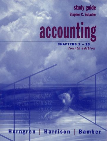9780130807656: Accounting: Chapters 1-13