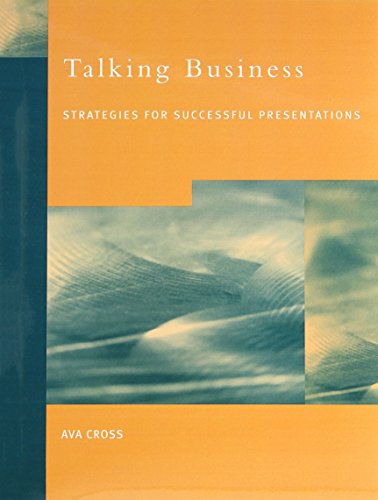 Stock image for Talking Business : Presentation Strategies for Canadians at Work for sale by Better World Books