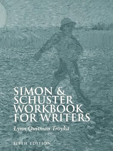 Beispielbild fr Simon and Schuster Workbook for Writers zum Verkauf von Better World Books