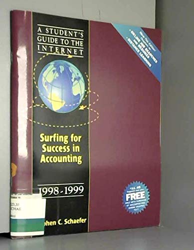 Beispielbild fr Surfing for success in accounting 1998-1999: A student's guide to the Internet zum Verkauf von Wonder Book