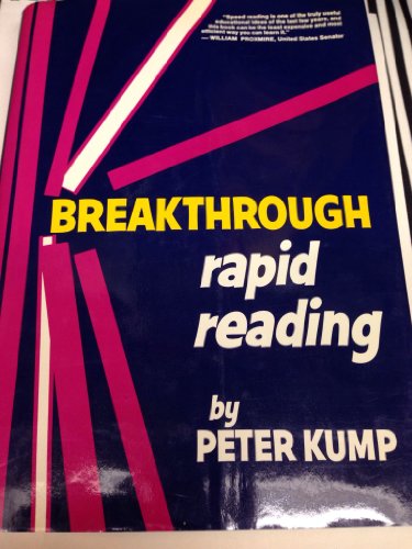 Beispielbild fr Breakthrough Rapid Reading zum Verkauf von Better World Books