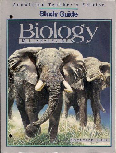 Biology Study Guide, Teacher's Annotated Edition (9780130816962) by Miller - Levine