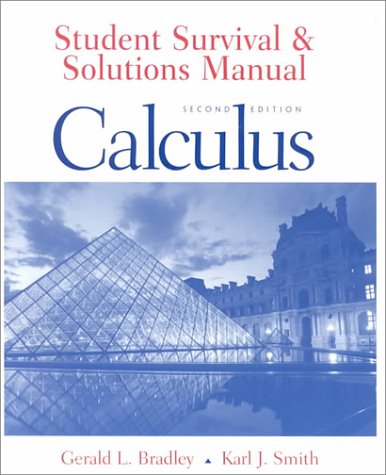 9780130819536: Student Survival and Solutions Manual: Calculus