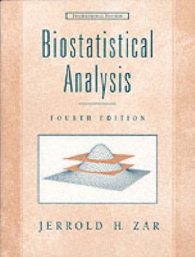 9780130823908: Biostatistical Analysis: International Edition
