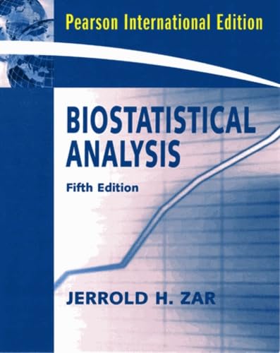 Stock image for Biostatistical Analysis for sale by Webbooks, Wigtown