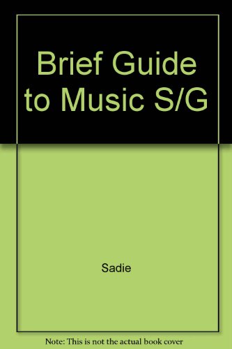 9780130827852: Brief Guide to Music S/G