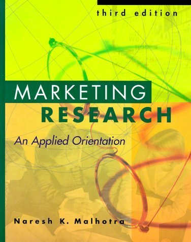 Imagen de archivo de Marketing Research: An Applied Orientation: United States Edition a la venta por WorldofBooks