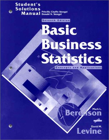 Imagen de archivo de Basic Business Statistics a la venta por HPB-Red