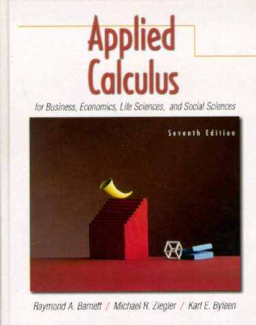 Stock image for Applied Calculus for Business, Economics, Life Sciences and Social Sciences (7th Edition) for sale by HPB-Red