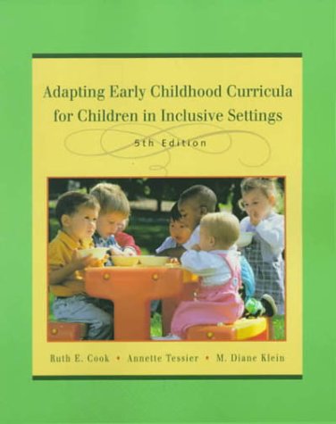Beispielbild fr Adapting Early Childhood Curricula for Children in Inclusive Settings, Fifth Edition zum Verkauf von SecondSale