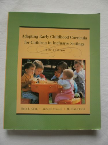 9780130832016: Adapting Early Childhood Curricula for Children in Inclusive Settings, Fifth Edition