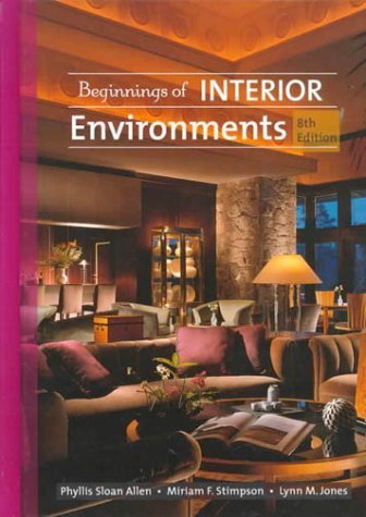 Beispielbild fr Beginnings of Interior Environment (8th Edition) zum Verkauf von SecondSale