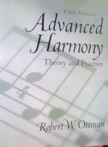 Imagen de archivo de Advanced Harmony: Theory and Practice (5th Edition) a la venta por ZBK Books