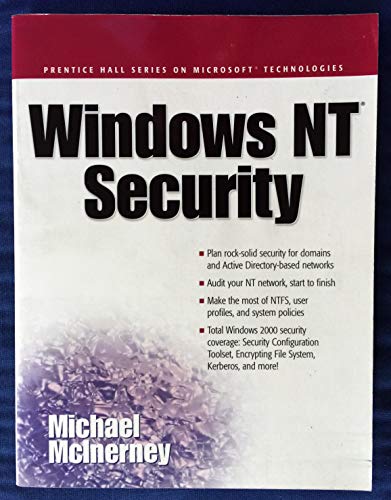 Stock image for Windows NT Security for sale by Better World Books