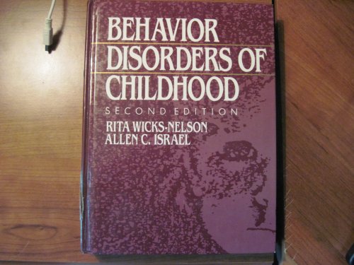 Stock image for Behavior Disorders of Childhood for sale by More Than Words