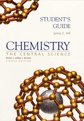 Stock image for Chemistry : The Central Science, 8th, Student's Guide for sale by a2zbooks