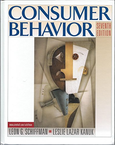 9780130841292: Consumer Behavior: United States Edition