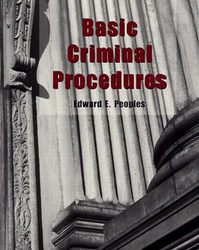 9780130847744: Basic Criminal Procedures