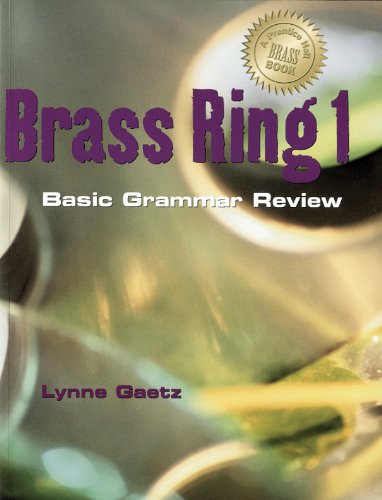 Stock image for Brass ring 1: Basic grammar review for sale by Bulk Book Warehouse