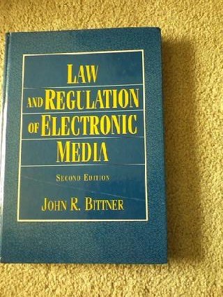 Law and Regulation of Electronic Media. 2nd Ed.